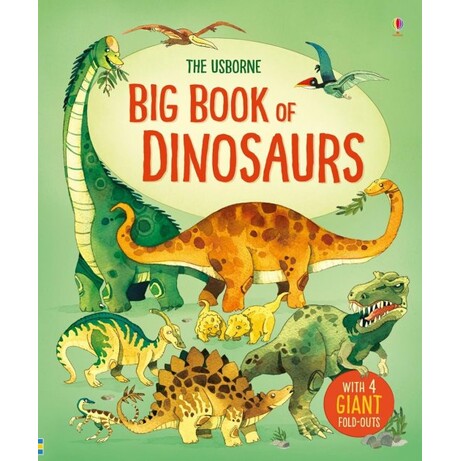 Usborne. Большая книга динозавров (9781474927475)