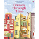 Usborne. Детская книга с наклейками Houses Through Time Sticker Book, англ. (9781474936651)