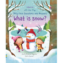 Usborne.Детская книга на англ. "Что такое снег ?" 3 года+ (9781474940092)