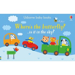 Usborne. Детская книга Where's the Butterfly?, англ. с рождения, 10 стр (9781474953702)
