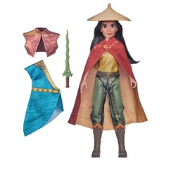 Hasbro. DPR Лялька "Раю" з додатковим нарядом, "Принцеси Дісней: Рая і останній дракон" (F1196)