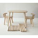 Tatoy. Комплект стіл і 2 стільці дитячих 2-4 роки з додатковими ніжками (KL2004C)