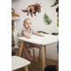 Tatoy. Комплект детский столик и 2 стула с дополнительными ножками (KL2001H)