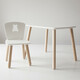 Tatoy. Комплект стіл і стілець дитячий з додатковими ніжками (KL1001H)