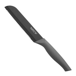 BERGHOFF. Нож  хлебный с покрытием, в чехле, 15 см, Essentials Flux (1301091)