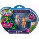 QPEAS. Фигурки в стручке горошинки Qpeas "Приключения животных" (3 фигурки и 1 подвеска) (QP004)