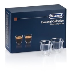 DeLonghi. Набір склянок DeLonghi ESPRESSO (6 шт) 60 ML (00000014115)