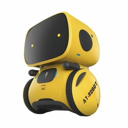 AT-Robot. Интерактивный робот с голосовым управлением – (жёлтый, озвуч.укр.) (6900006557994)