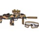 ZIPP Toys. Автомат світлозвуковою HK MP7 в наборі з окулярами. Колір - камуфляж (532.00.26 810A)