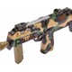 ZIPP Toys. Автомат свето-звуковой  HK MP7 в наборе с очками. Цвет - камуфляж (532.00.26 810A)
