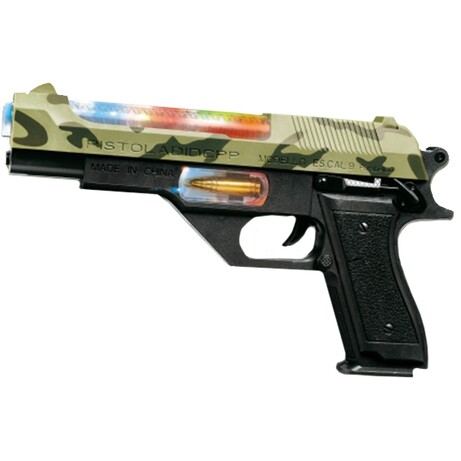 ZIPP Toys. Пистолет свето-звуковой  Пустынный орел. Цвет - камуфляж (532.00.31 814)
