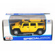 MAISTO. Автомодель (1:27) 2003 Hummer  H2 SUV жёлтый (31231)