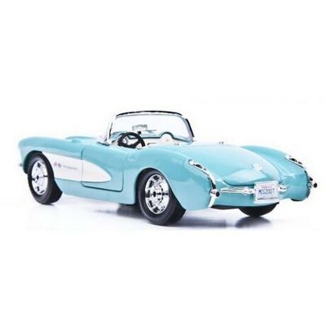 MAISTO. Автомодель (1:24) 1957 Chevrolet Corvette блакитний (31275)