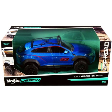 MAISTO. Автомодель (1:24) Lamborghini Urus синій металік - тюнінг (32533)