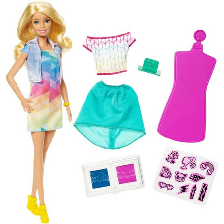 Fisher Price. Набор з лялькою Barbie "Веселі наклейки" серії Crayola(FRP05)