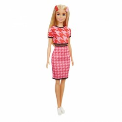 Barbie. Лялька Barbie "Модниця" в костюмі в ламану клітку (887961900231)