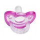 RazBaby. Пустышка силиконовая JollyPop Pink 3+M (00063585)