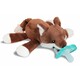 RazBaby. М'яка іграшка + пустушка RaZbuddy Paci Holder -  Pepper Fox лисичка (00063591)