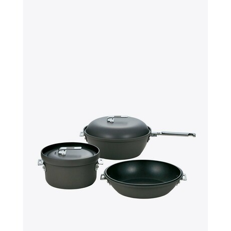 Snow Peak. Набір посуду Snow Peak CS-600 Field Cooker Pro Aluminium (1200.04.81)