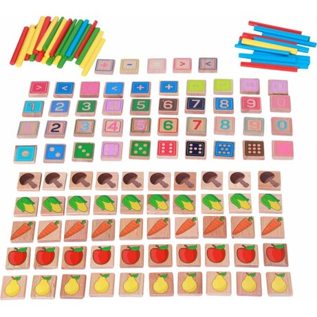 Lucy & Leo. Арифметический счет (135 элементов, 40 цветных палочек) (LL177)
