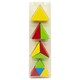 Іграшки з дерева. Дробу малі 3 (трикутник) (Д146)