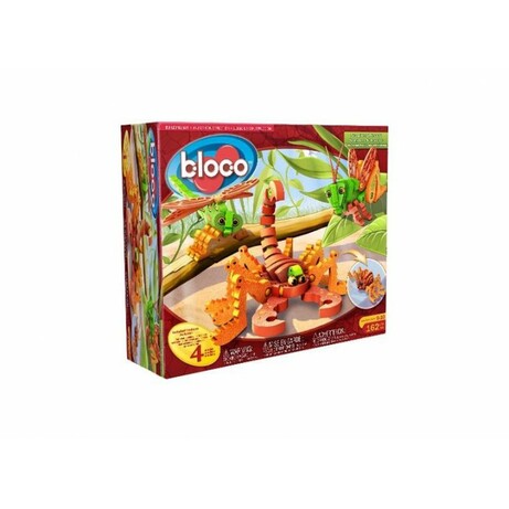 BLOCO. М'який конструктор BLOCO Скорпіони і комахи, 162 елемента (BC-21002)