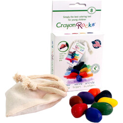 Crayon Rocks. Восковые мелки (8 цветов) (CR8CM)