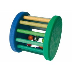 Погремушка Grimms Роллер сине-зеленый с колокольчиком (4048565085021)