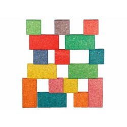 Korxx. Цветной строительный конструктор (19 блоков) (4260385790279)