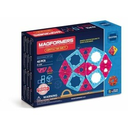 Magformers. Магнитный конструктор Magformers Математический набор, 42 эл. (8809134369456)
