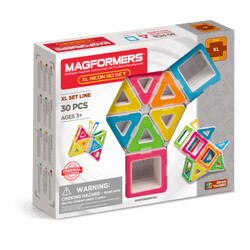Magformers. Магнітний конструктор Magformers Neon XL, 30 ел. (8809465534257)