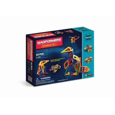 Magformers. Магнітний конструктор Magformers Дизайнер, 62 ел. (8809134361146)