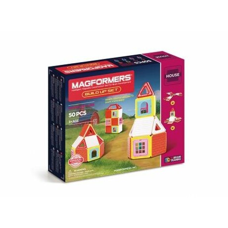 Magformers. Магнітний конструктор Magformers Набір для будівництва, 50 ел. (8809134369463)