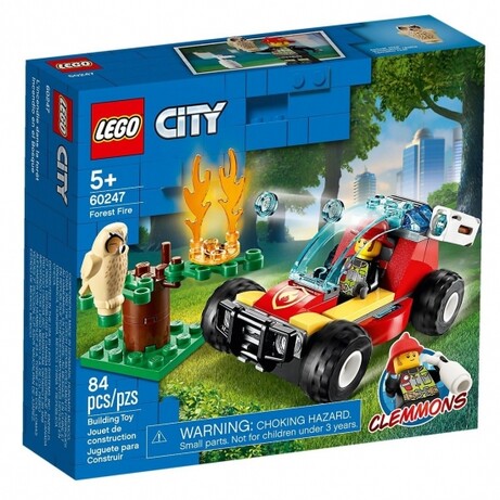 LEGO. Конструктор LEGO City Лесные пожарные (60247)