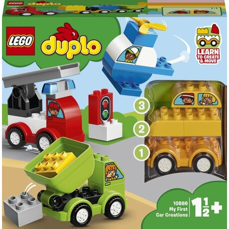 LEGO. Конструктор LEGO DUPLO Мои первые машинки (10886)