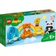 LEGO. Конструктор LEGO DUPLO Поезд для животных (10955)