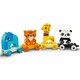 LEGO. Конструктор LEGO DUPLO Поезд для животных (10955)