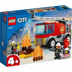 LEGO. Конструктор LEGO City Пожарная машина с лестницей (60280)