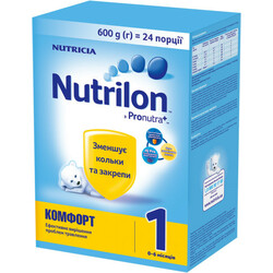 Nutrilon. Сухая смесь Nutrilon Комфорт 1 -  600 г (5900852038518)