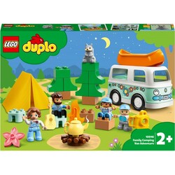 LEGO. Конструктор LEGO DUPLO Семейное приключение на микроавтобусе (10946)