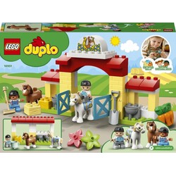 LEGO. Конструктор LEGO Duplo Конюшня и уход за пони (10951)