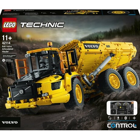 LEGO. Конструктор LEGO Technik Самосвал Volvo 6х6 (42114)