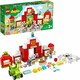 LEGO. Конструктор LEGO Duplo Фермерский трактор, домик и животные (10952)