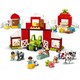 LEGO. Конструктор LEGO Duplo Фермерський трактор, будиночок і тварини (10952)