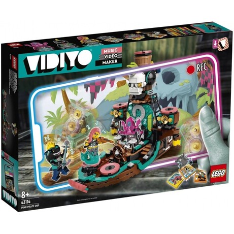 LEGO. Конструктор LEGO VIDIYO Punk Pirate Ship (Корабель Пірата Панка) (43114)