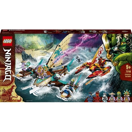 LEGO. Конструктор LEGO Ninjago Морська битва на катамарані (71748)