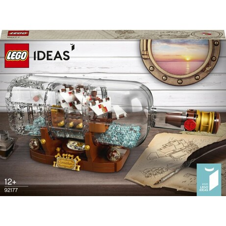 LEGO. Конструктор LEGO Ideas Корабель в пляшці (92177)