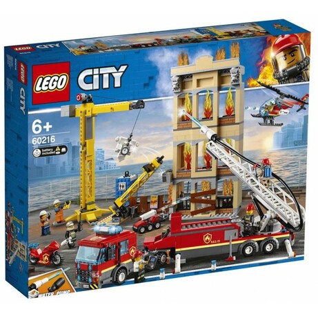 LEGO. Конструктор LEGO City Центральна пожежна станція (60216)