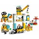 LEGO. Конструктор LEGO DUPLO Баштовий кран і будівництво (10933)