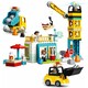 LEGO. Конструктор LEGO DUPLO Баштовий кран і будівництво (10933)